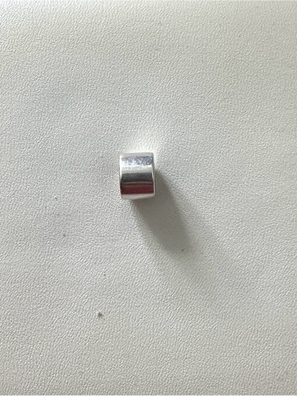Pandora Stamped .925 Plain Spacer Charm